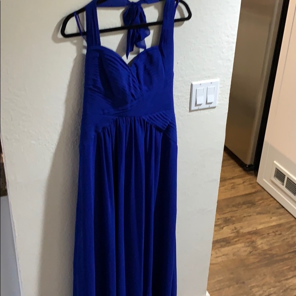 BCBG gorgeous royal blue gown size 12 NWT